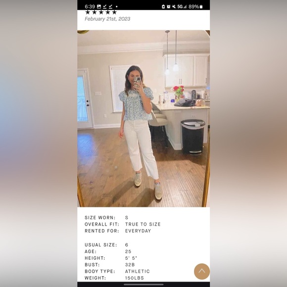 Love Shack Fancy Nelson floral lace top - Picture 11 of 16